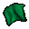 green piece of cloth