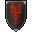 black shield