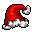 evil santa's hat